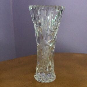 Vintage Lenox Fine Crystal Star Vase 6 Inches Tall
